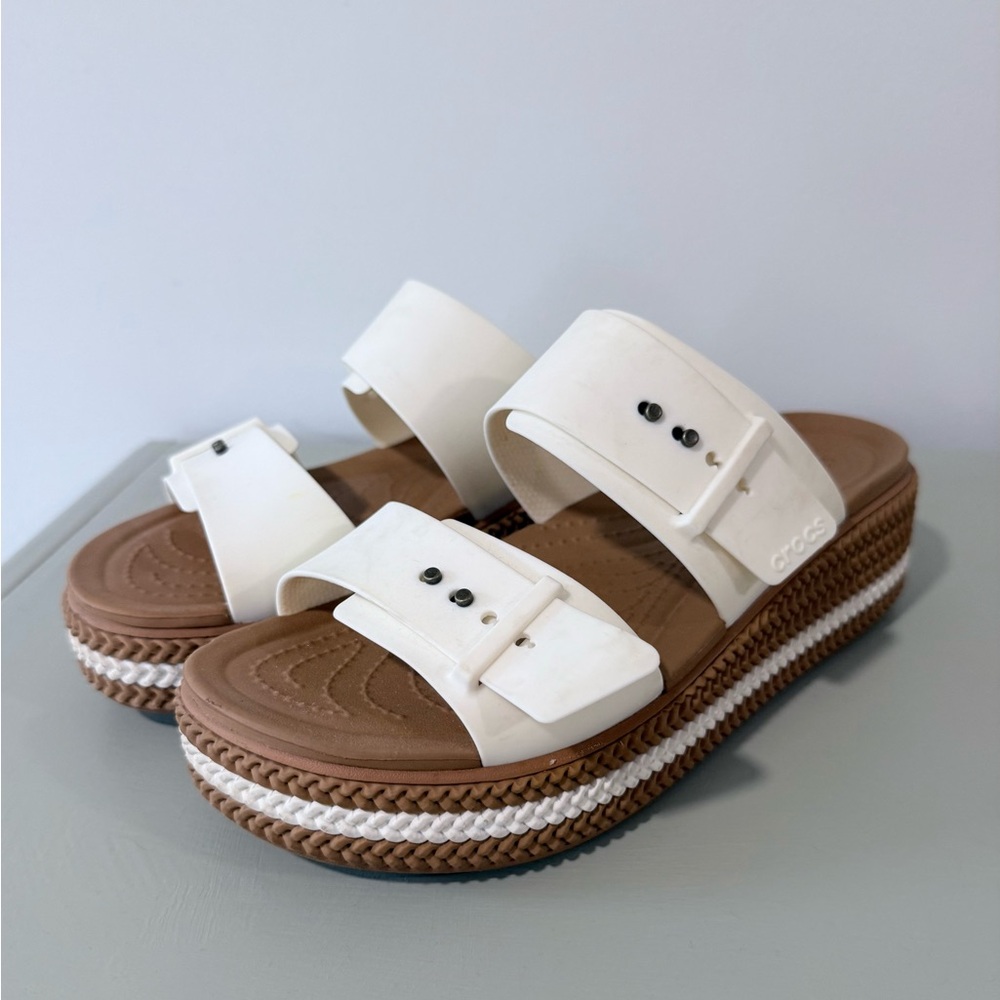 Crocs wedge sandals
